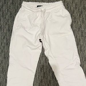 Talentless white women’s sweatpants size small never worn